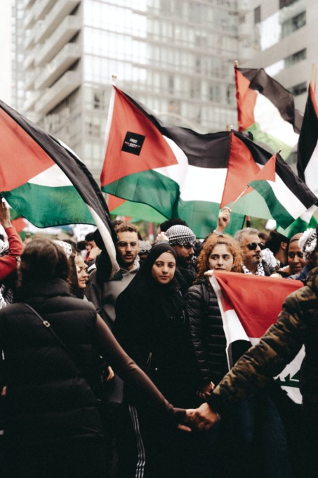 Manifestazione a sostegno della Palestina oggi a Biella