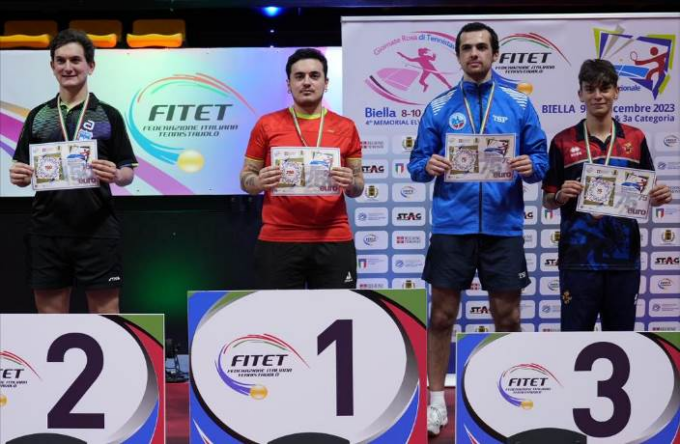 Biella capitale internazionale del tennistavolo