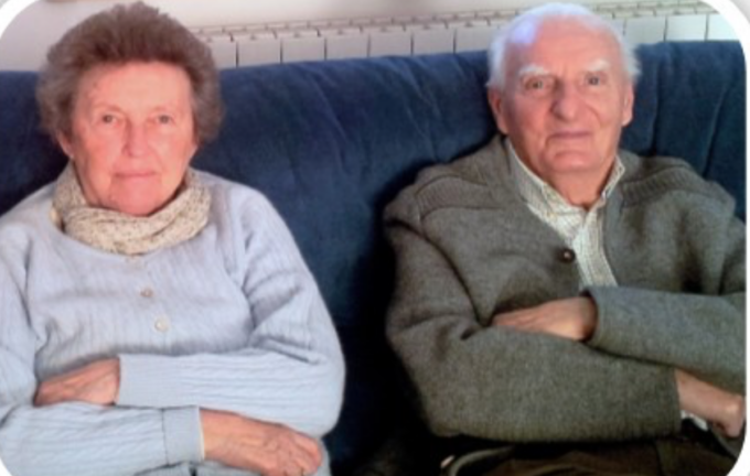Dopo 68 anni di matrimonio, se ne sono andati insieme Adriana Baumann e Mariano Ubertini