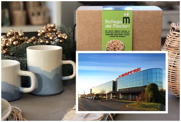 Bottega dei Mestieri con MAWDY (Gruppo  MAPFRE) per un Natale sostenibile