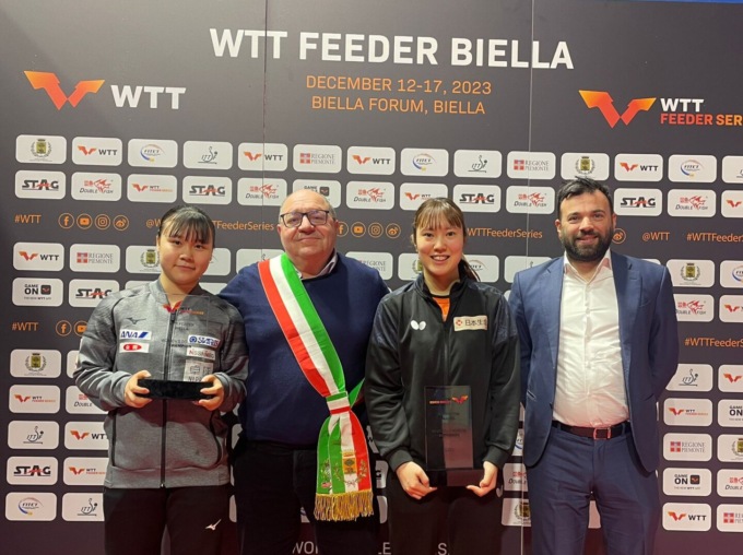 Grande successo al Forum per il WTT Feeder di tennis tavolo