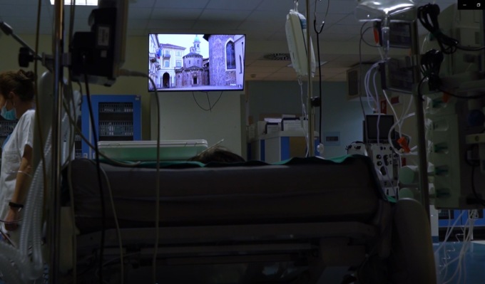 Ospedale: in Rianimazione si accendono “finestre virtuali” sul Biellese
