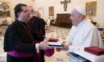 Il vescovo di Biella Roberto Farinella ricevuto da Papa Francesco