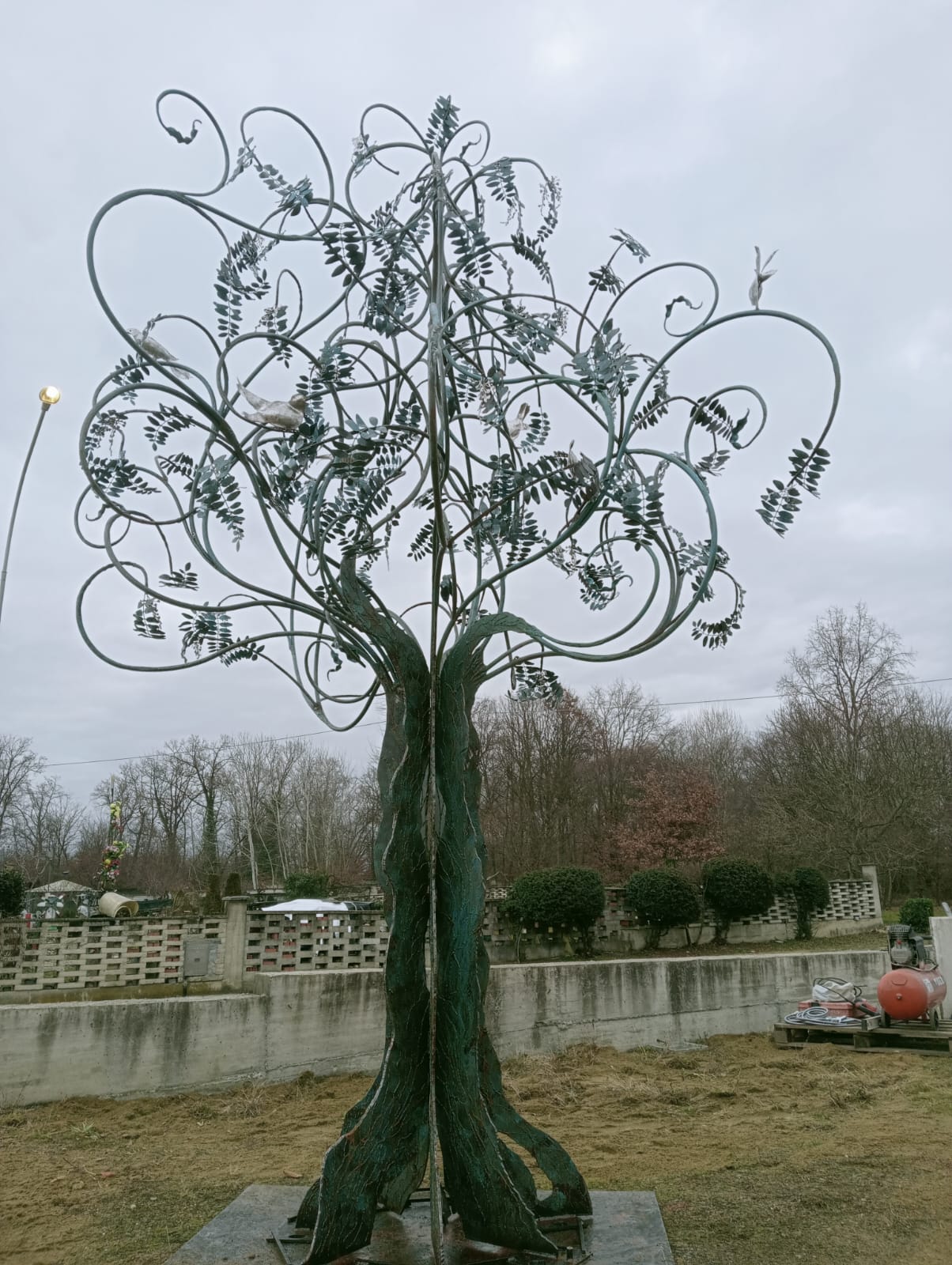 Albero di Pasqua in Ferro Battuto – Wrought Iron Luigi: Il Ferro