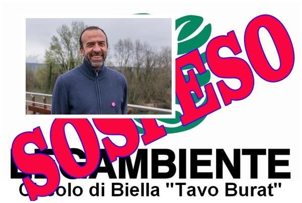 Terremoto in Legambiente, sospeso il Circolo biellese Tavo Burat
