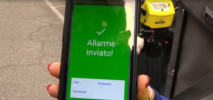 Un’App permette ai portalettere di inviare richieste di soccorso