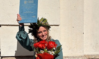 Il carabiniere Manfredi si laurea con una tesi su un progetto sull'acqua svolto alle elementari di Sordevolo