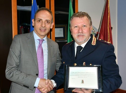 In pensione il commissario capo della Polizia Vincenzo Lubrano