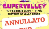 Valle Mosso, “SuperValley” annullata per maltempo