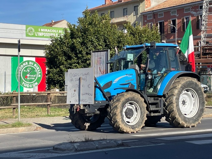 Torna la protesta dei trattori in centro città