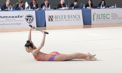Ritmica, Giulia Sapino ottiene un posto nella finale di Napoli del Torneo Gold