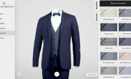 Verrone: Modesto Bertotto e l’abito da cerimonia con un’app