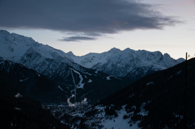 Abbondanti nevicate sulle montagne biellesi