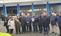Il ministro Musumeci visita la sede della Protezione Civile di Biella