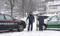 Carabinieri sciatori a Bielmonte per garantire la sicurezza sulle piste