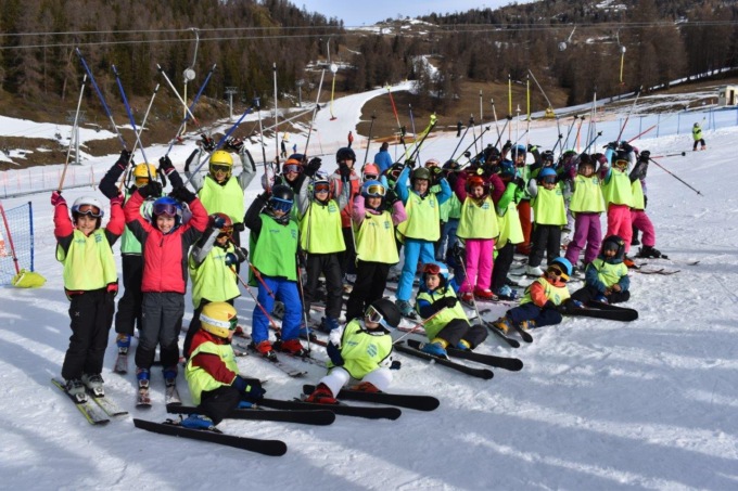 Gruppo sportivo Graja, terminato con successo il tradizionale corso di sci