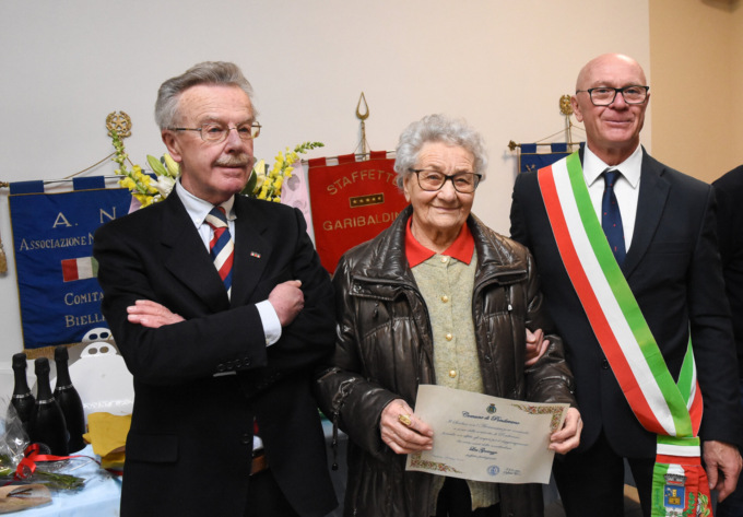 Festeggiati i 100 anni della Staffetta partigiana Lea Gariazzo