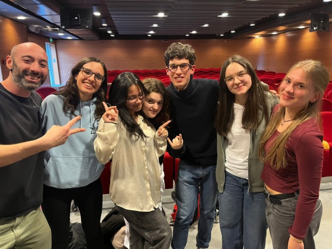 La squadra del Liceo di Cossato alle finali nazionali dei Campionati della cultura e del talento