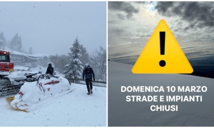 Bielmonte, un altro mezzo metro di neve in poche ore. Impianti chiusi oggi