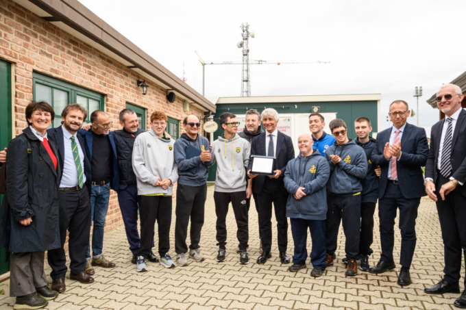 La visita del ministro Abodi: “Brc, bel luogo di sport”