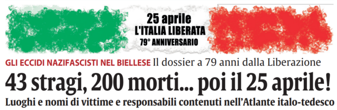 Eco di Biella 25 aprile 2