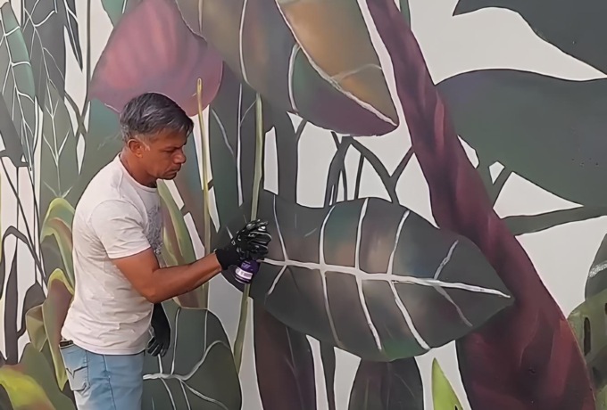 Dal Brasile a Valle Mosso a colpi di street art