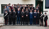 Il generale di corpo d'armata Gino Micale in visita ai Carabinieri di Biella