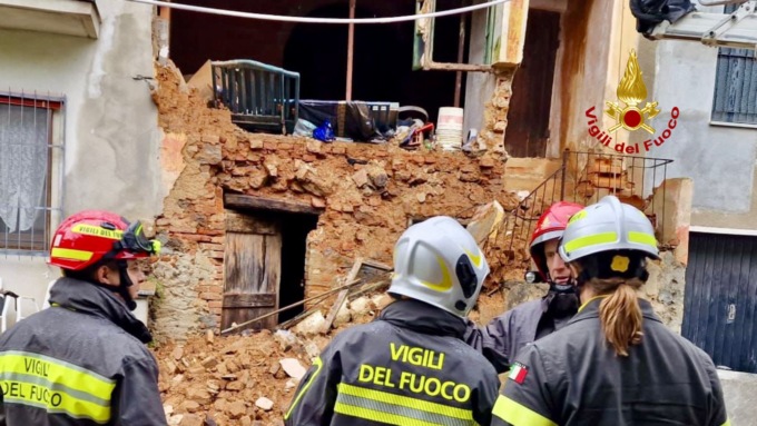 Crolla il muro di un’abitazione 2