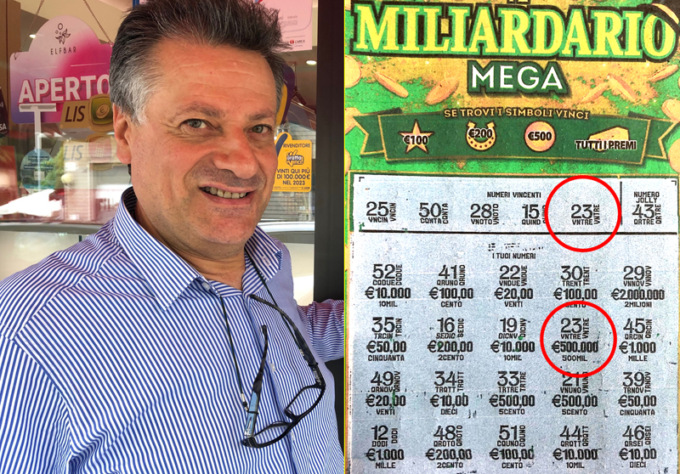 VINTI A BIELLA 500MILA EURO – l’intervista al tabaccaio Tassone
