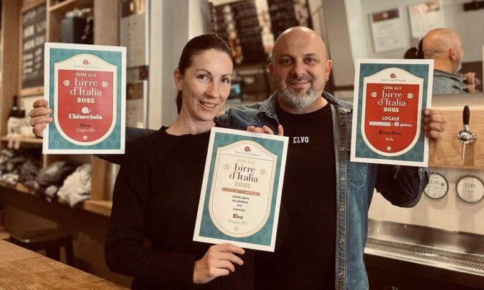 Birrificio Elvo premiato con la chiocciola di Slow Food