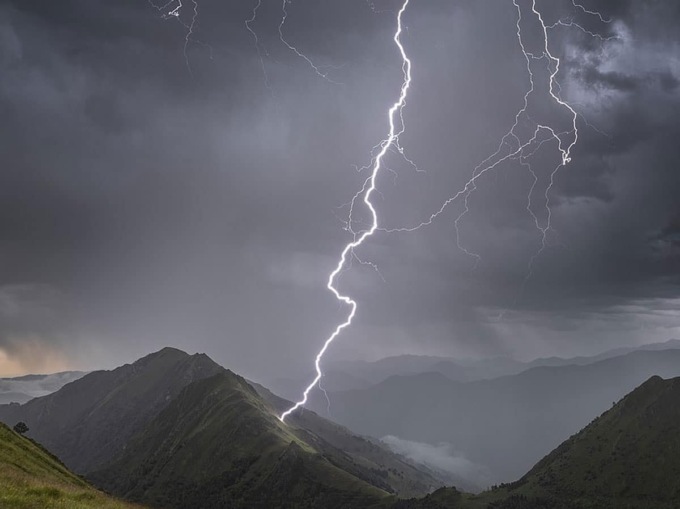 Allerta gialla in Piemonte per forti temporali