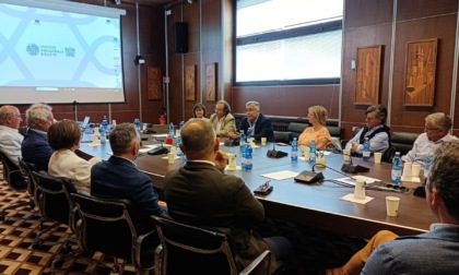 La delegazione della Fondazione Cotoniera spagnola in visita nel Distretto tessile biellese