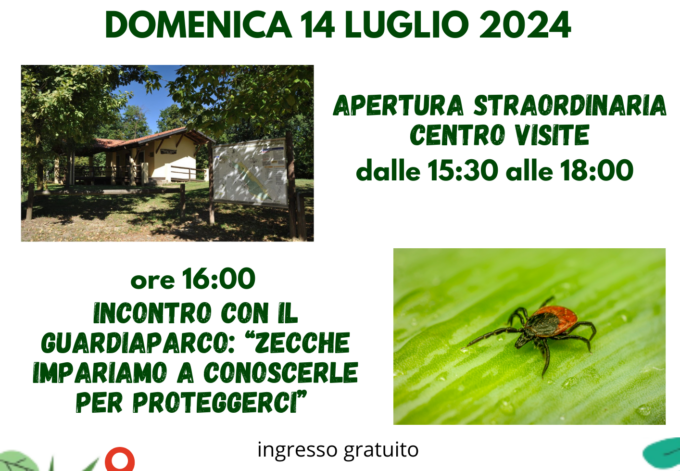 Riserva naturale della Bessa, incontro per imparare a conoscere e a proteggersi dalle zecche