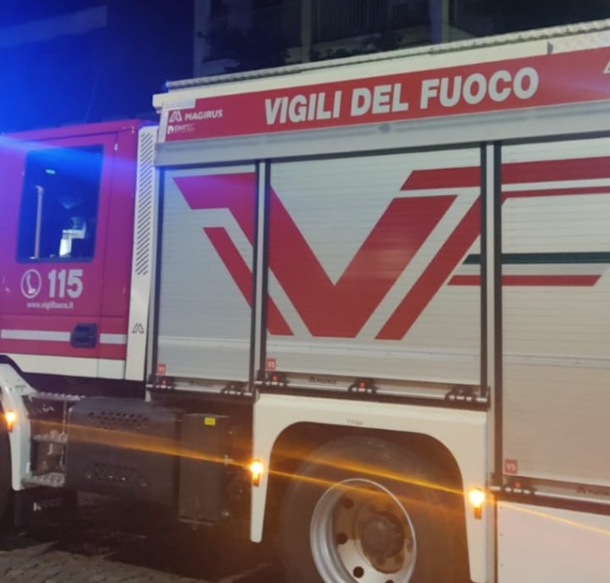 Biella, fuoriuscita acqua: intervengono i Vigili del Fuoco