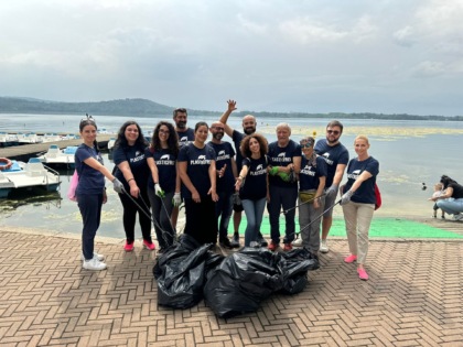 Passeggiata ecologica sul lungolago di Viverone con Plastic Free