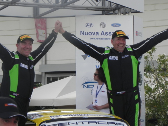 Il 13° Rally Lana Storico lo vincono Bertinotti e Rondi