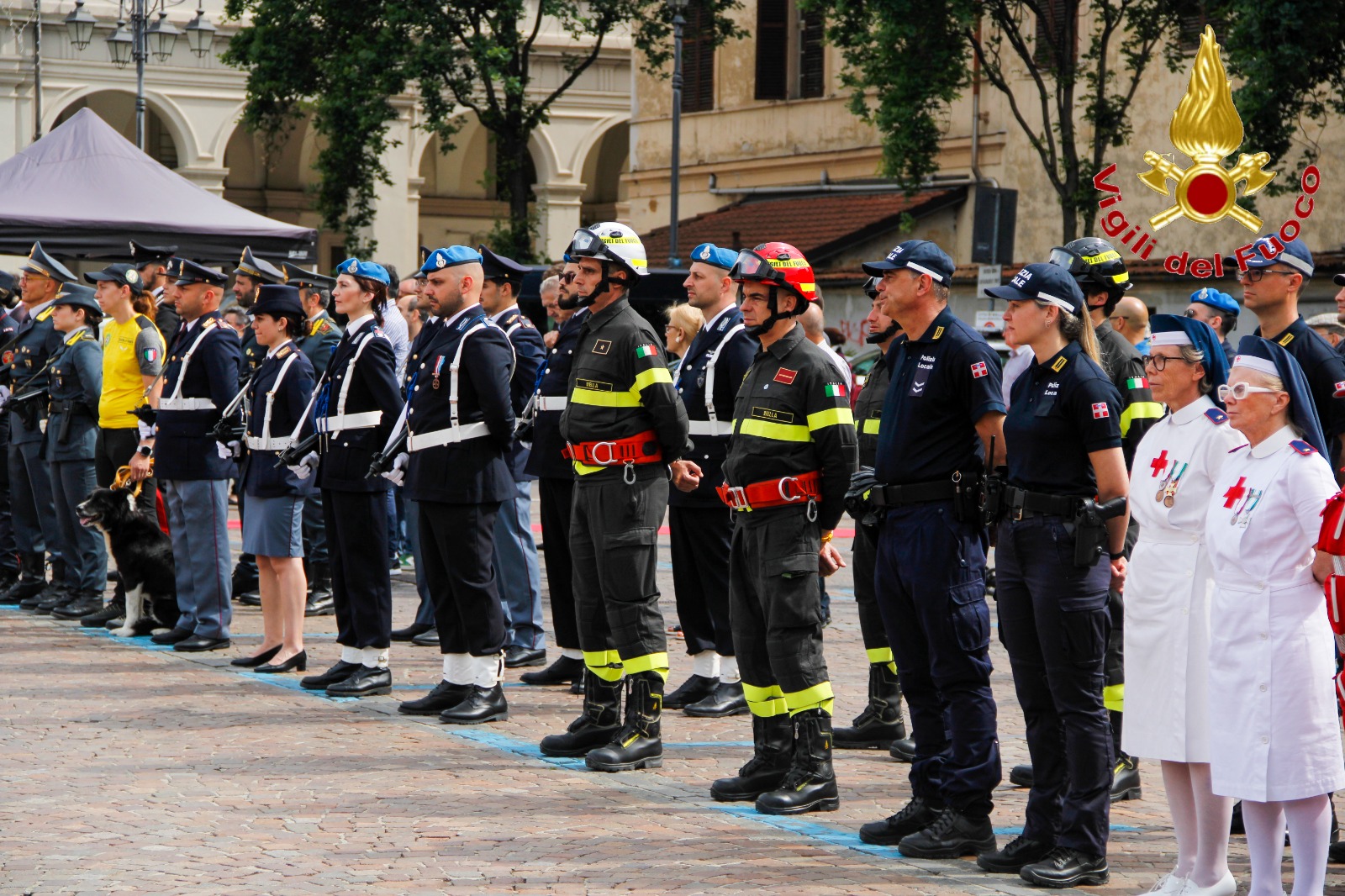 Vigili del fuoco festa Repubblica