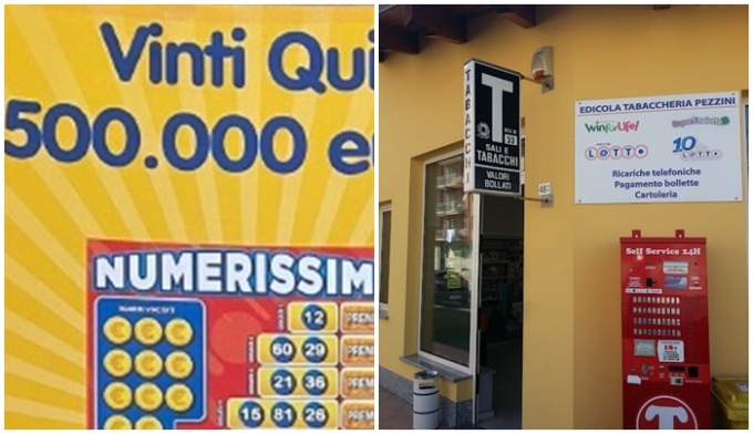 ALTRA VINCITA ECCEZIONALE A BIELLA – 500mila euro al Gratta e Vinci in una tabaccheria di Chiavazza