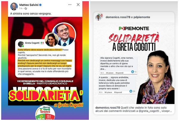 Greta Cogotti e il post su Berlusconi: “Contro di me la macchina del fango”