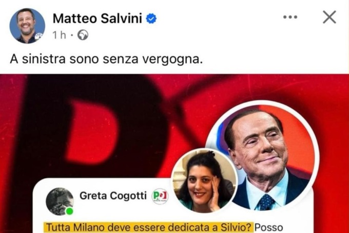 Il caso Cogotti-Berlusconi, solidarietà di AVS alla consigliera del Pd