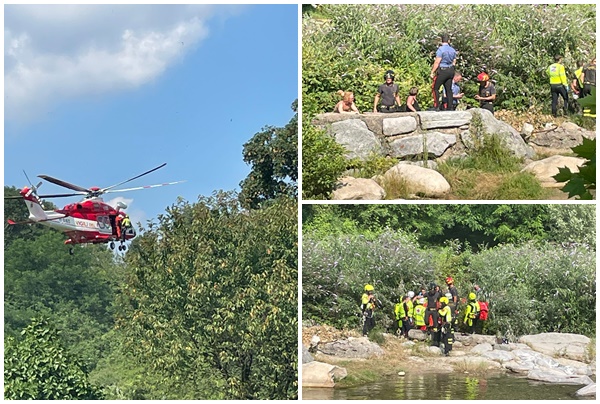 Batte la testa facendo il bagno nel torrente Elvo. Grave un uomo di 47 anni