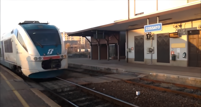 Treno fermo a Cossato per due viaggiatori senza biglietto