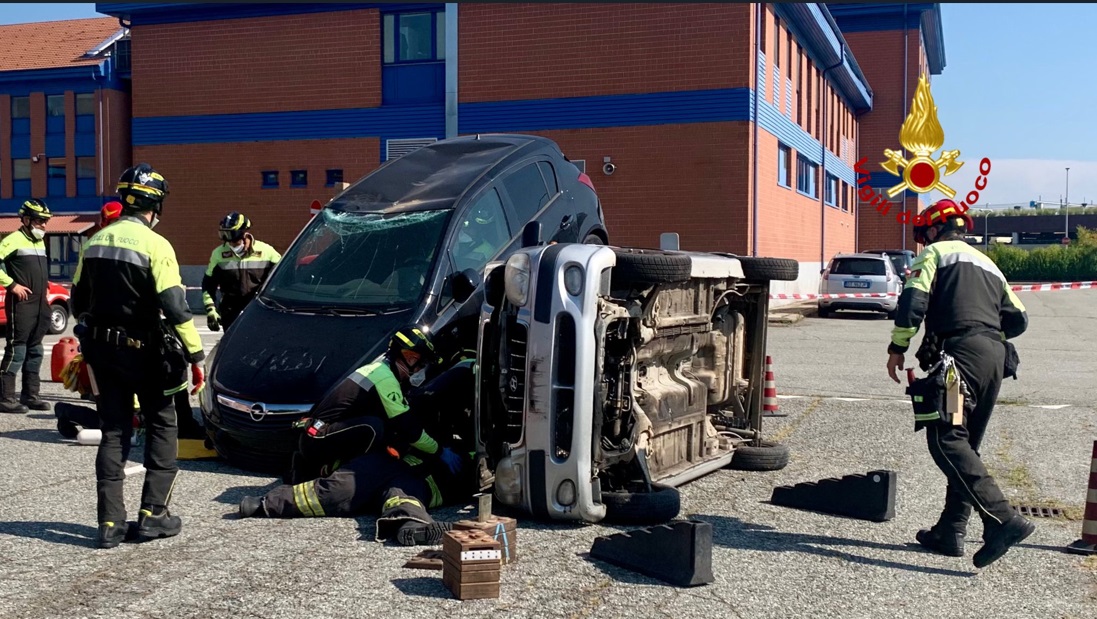 Addestramento della nazionale dei Vigili del Fuoco a Biella12