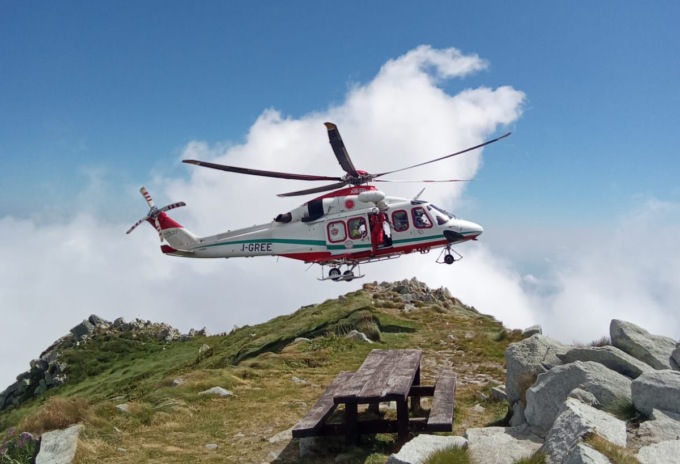 Tredicenne in pericolo di vita al Mombarone: intervengono Soccorso Alpini e Eliambulanza