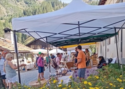 Produttori del Mercato della Terra di Candelo a Cogne