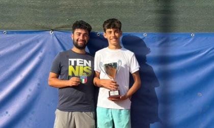 Emanuele Pilotto vince il doppio ai Campionati italiani di tennis U13