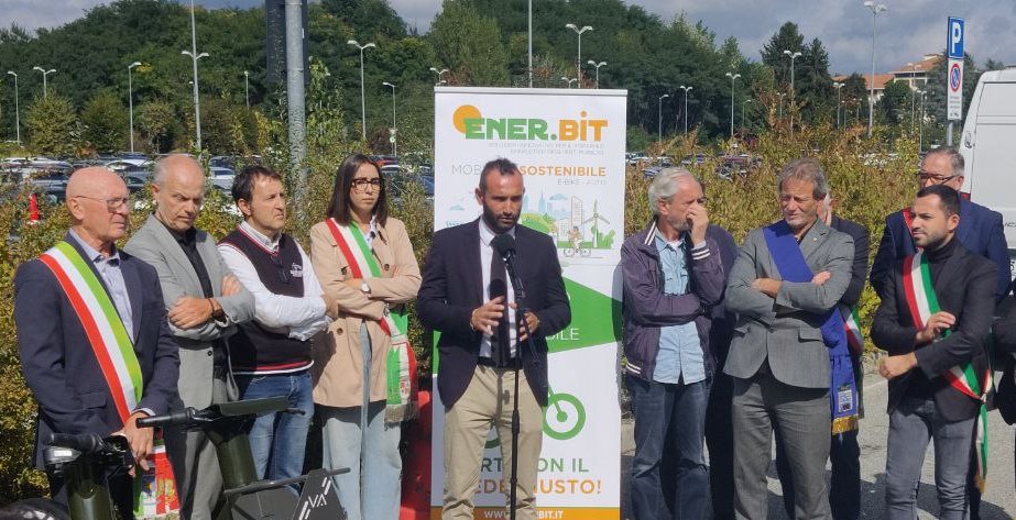 Ener.bit inaugurazione ebike sharing 2024 (5)