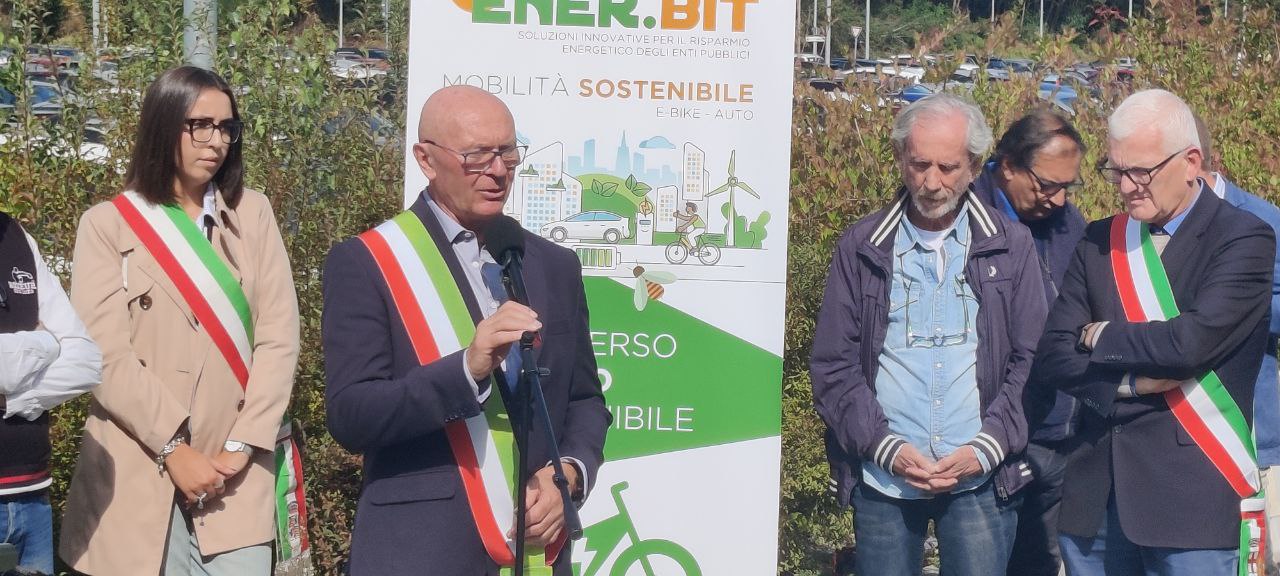 Ener.bit inaugurazione ebike sharing 2024 (7)