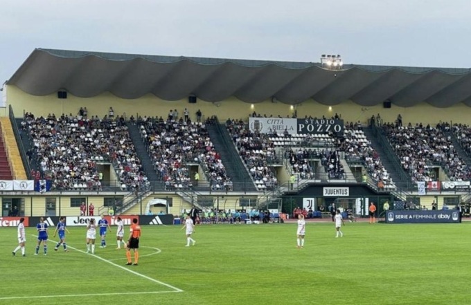 Stadio pronto: si gioca la prima partita casalinga per la Juventus Women