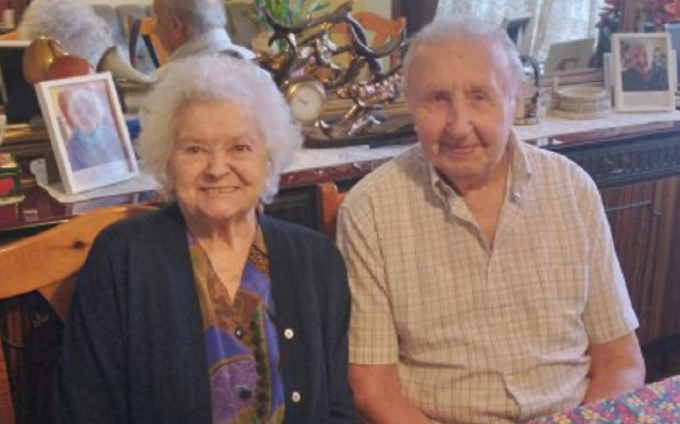 Mary e Contento insieme da 75 anni, matrimonio record